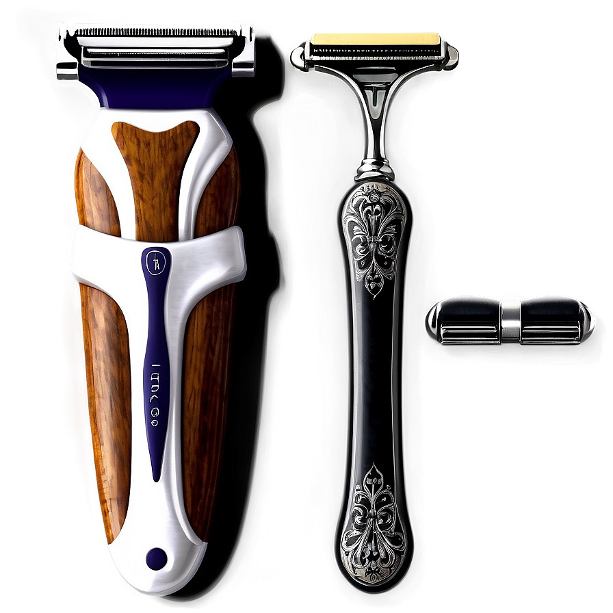 Antique Razor Collection Png Lft