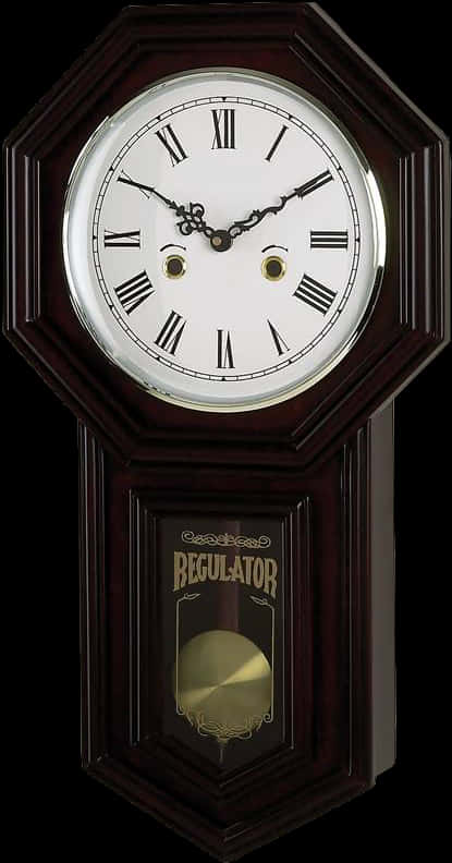 Antique Regulator Wall Clock