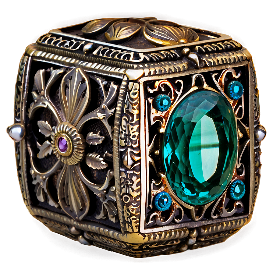 Antique Ring Box Png Xvv19