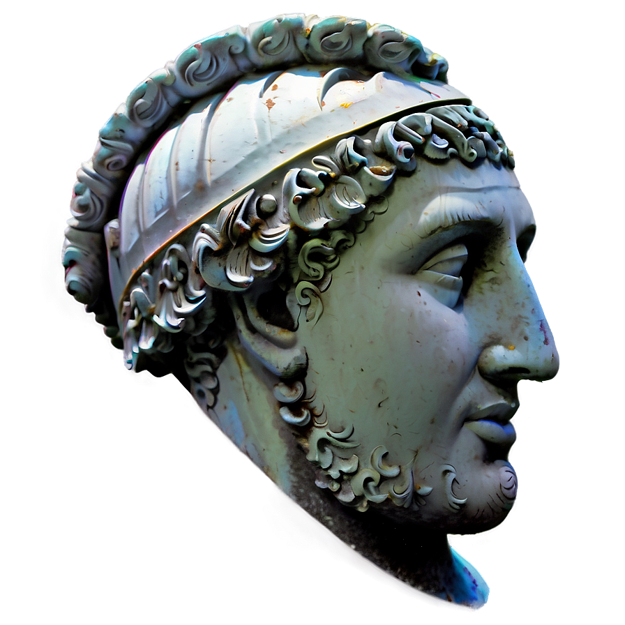 Antique Roman Statue Png Lrr55