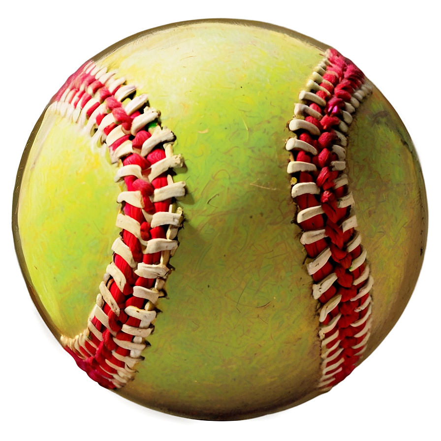 Antique Softball Drawing Png Nti17