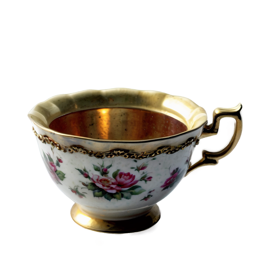 Antique Tea Cup Treasure Png 05252024