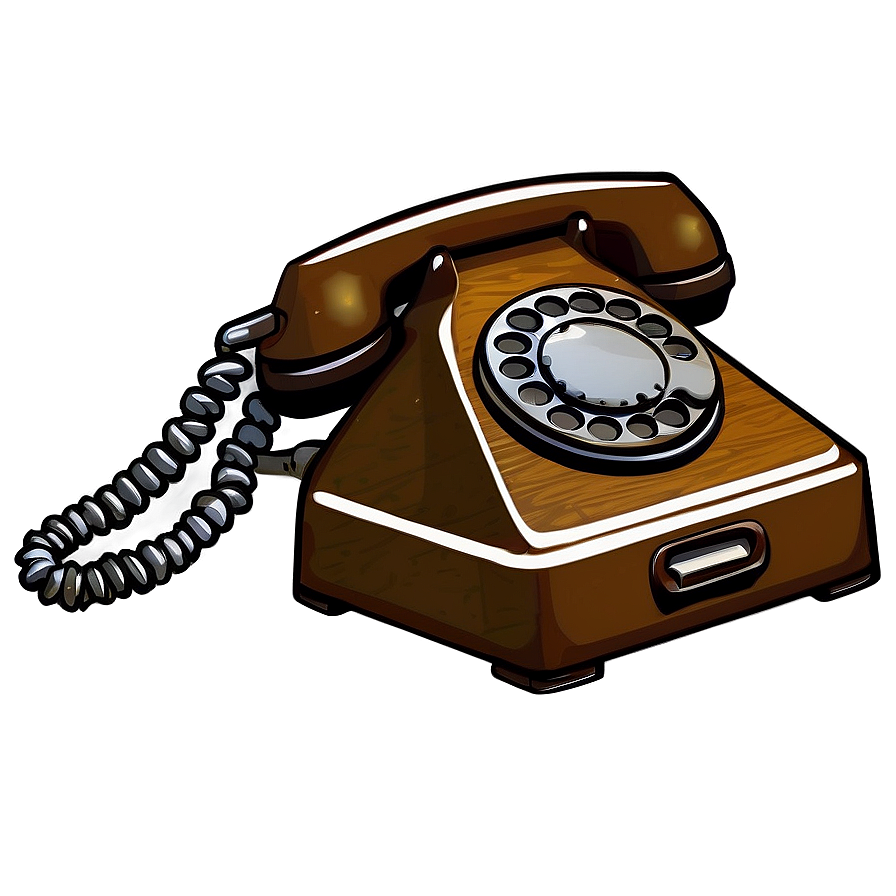 Antique Telephone Icon Png Wqp