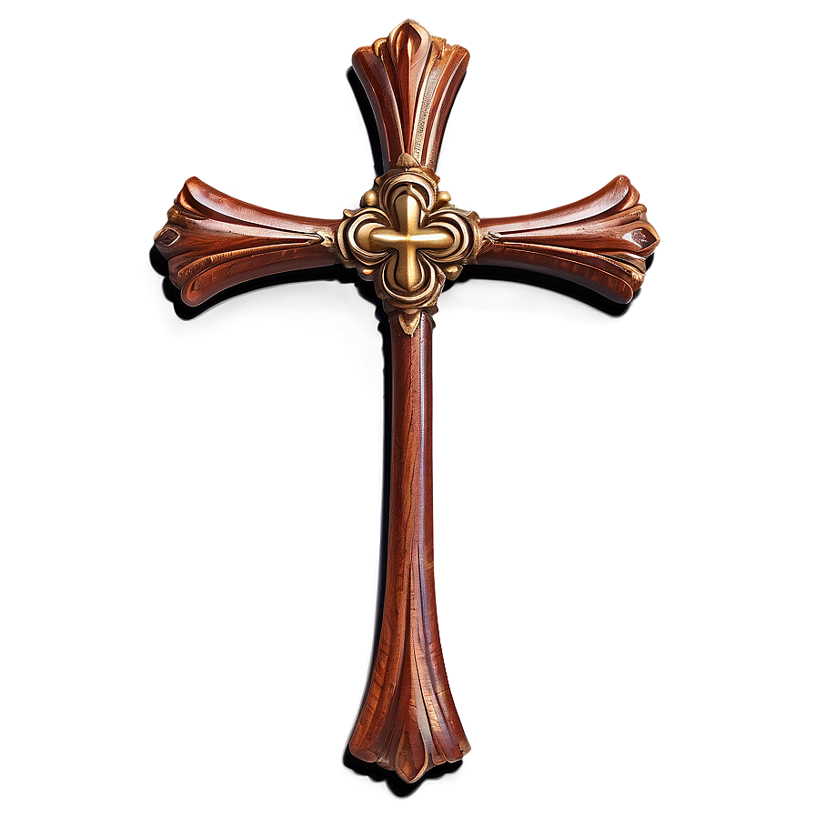 Antique Wooden Cross Png 53