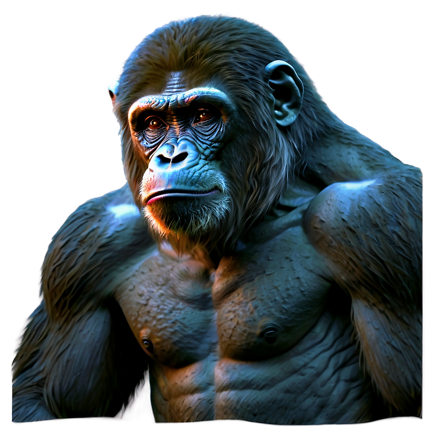 Ape Illustration Png 06262024