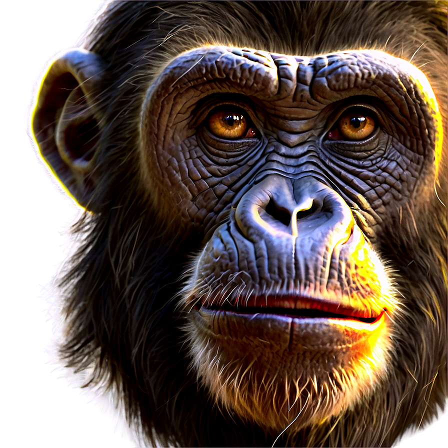 Ape Illustration Png Qif80