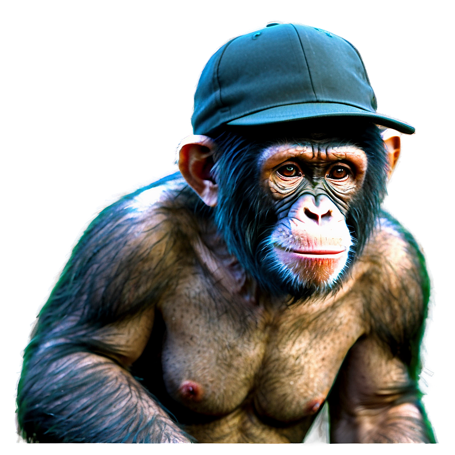 Ape In Hat Stylish Png Suw92