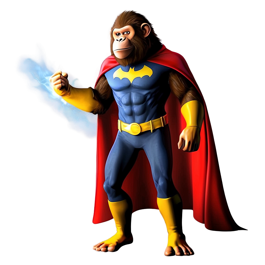 Ape Superhero Cape Png Nwp24