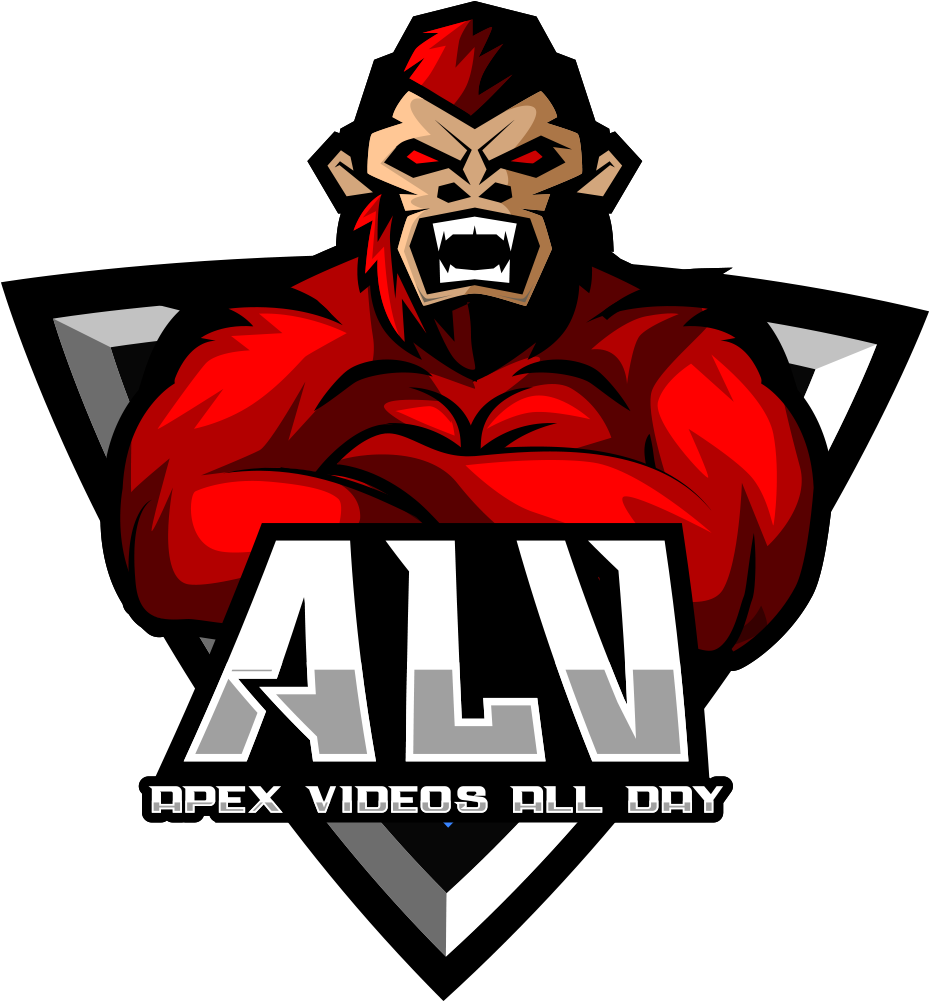 Apex Legends Red Gorilla Logo