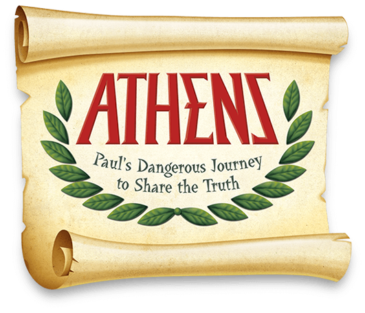 Apostle_ Paul_ Athens_ Journey_ Scroll_ Clipart