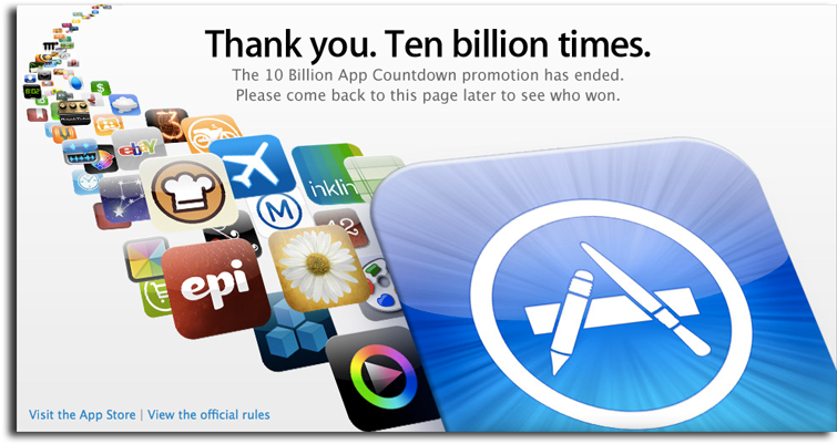 App Store10 Billion Thank You