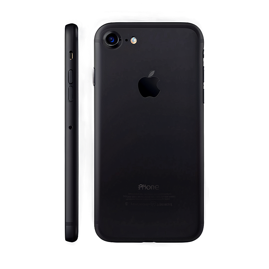 Apple Iphone 7 Matte Black Png 76