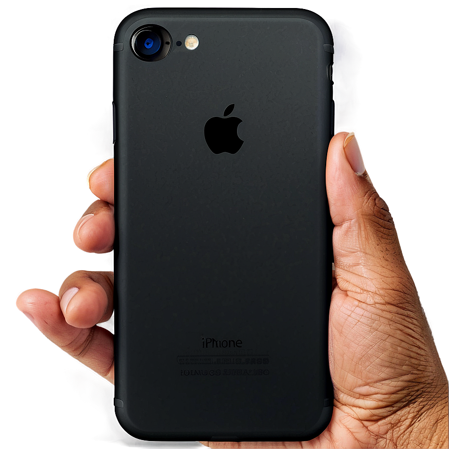 Apple Iphone 7 Matte Black Png Ykn2