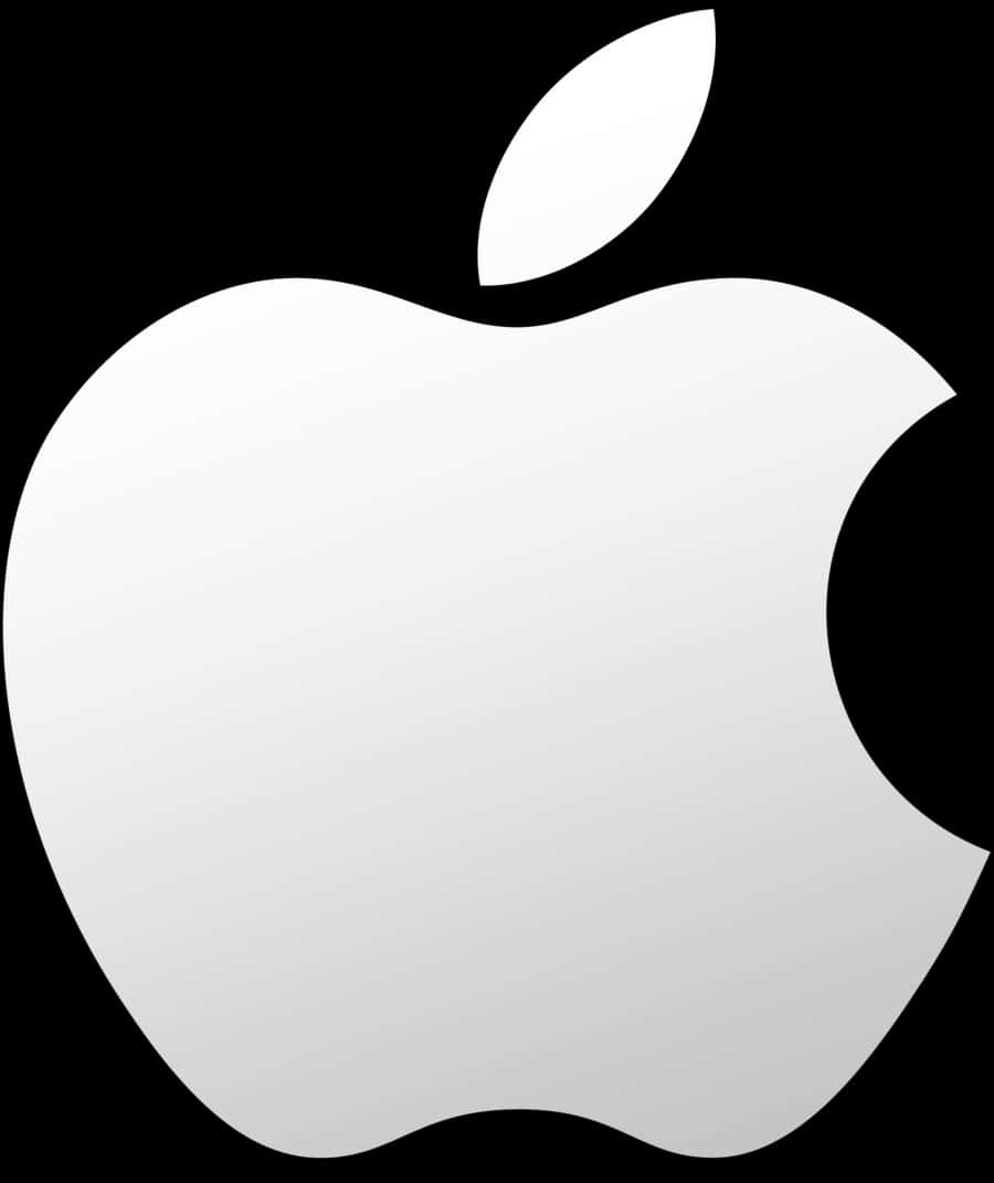 Apple Logo Blackand White