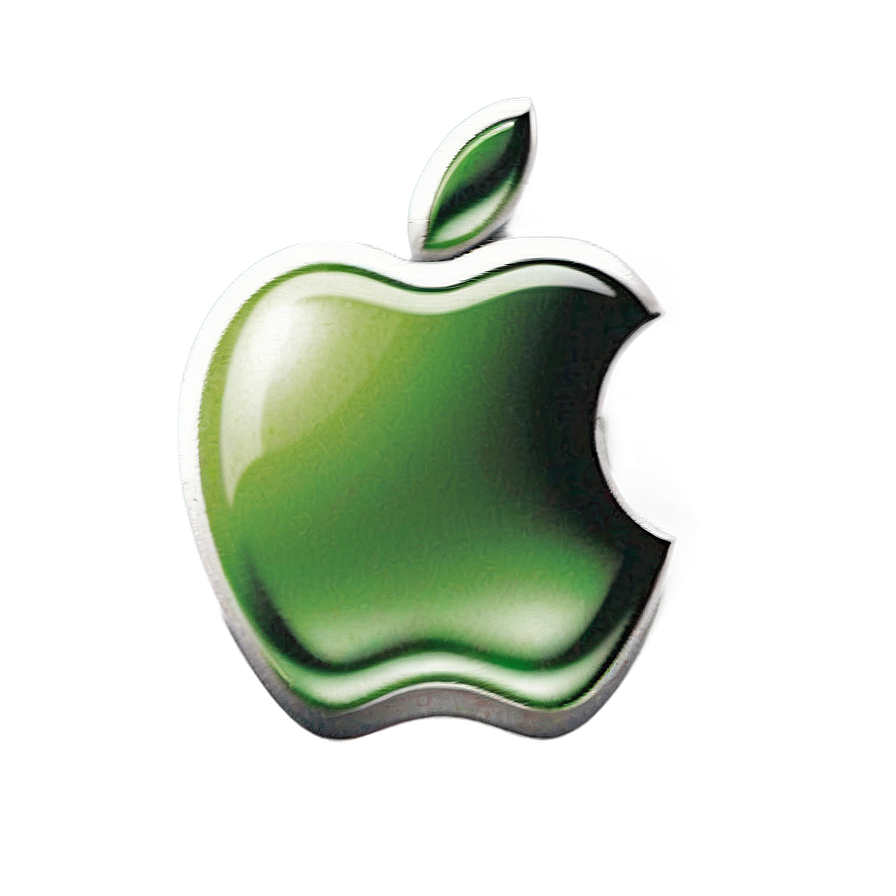 Apple Logo In Vintage Typography Png 60