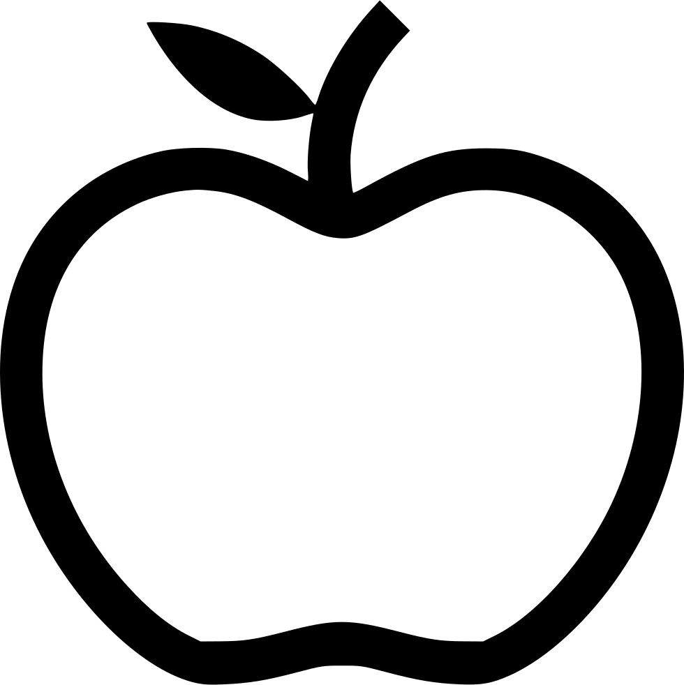 Apple Logo Silhouette