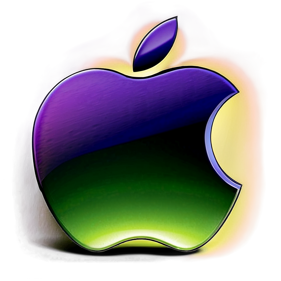 Apple Logo With Gradient Png 05232024