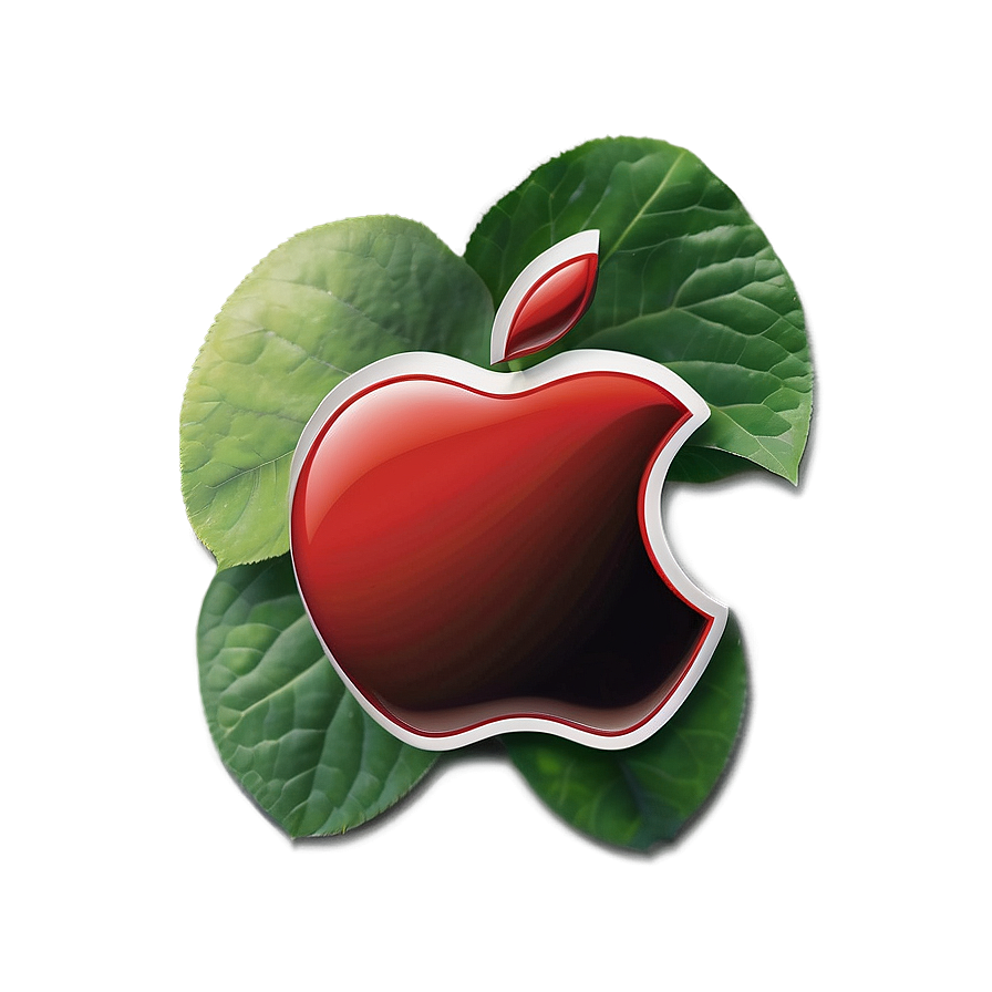 Apple Logo With Nature Background Png 28