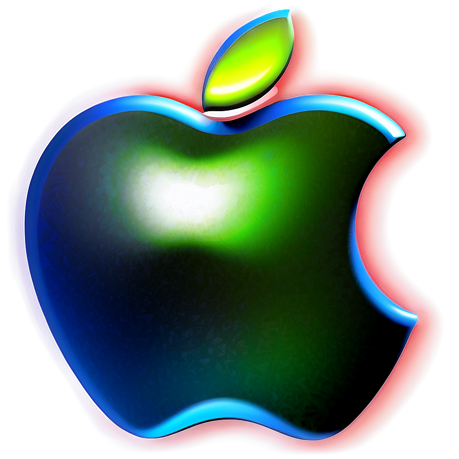 Apple Logo With Shadow Effect Png 05232024