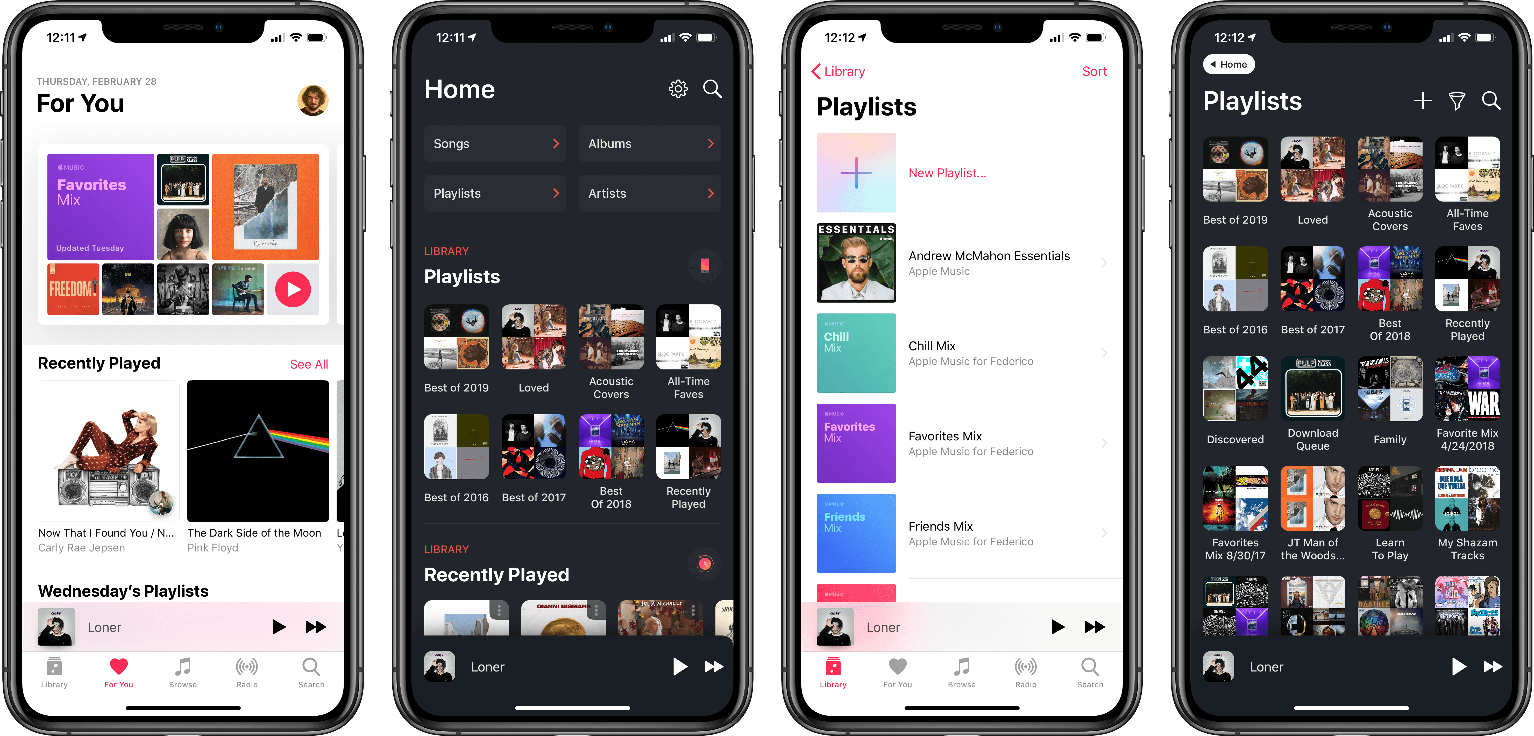 Apple Music App Screenshots