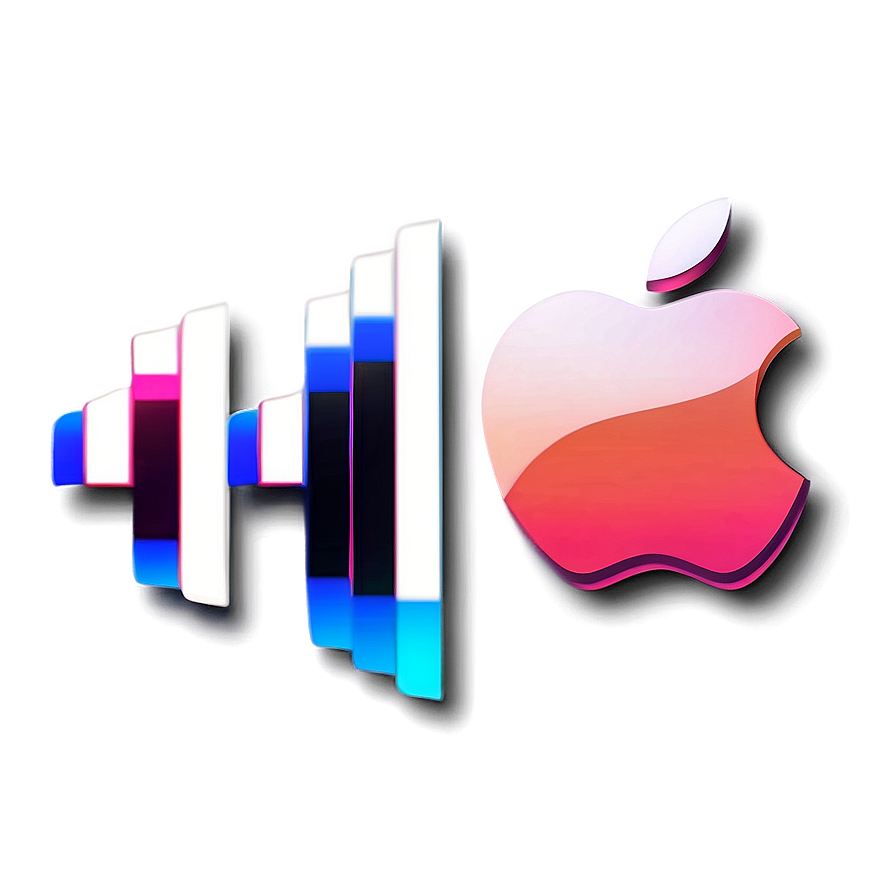 Apple Music Logo Sticker Design Png Hxa25