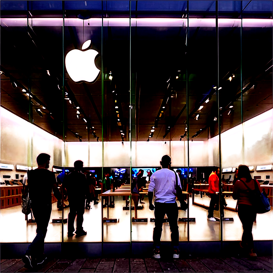 Apple Store Facade Png Jde43