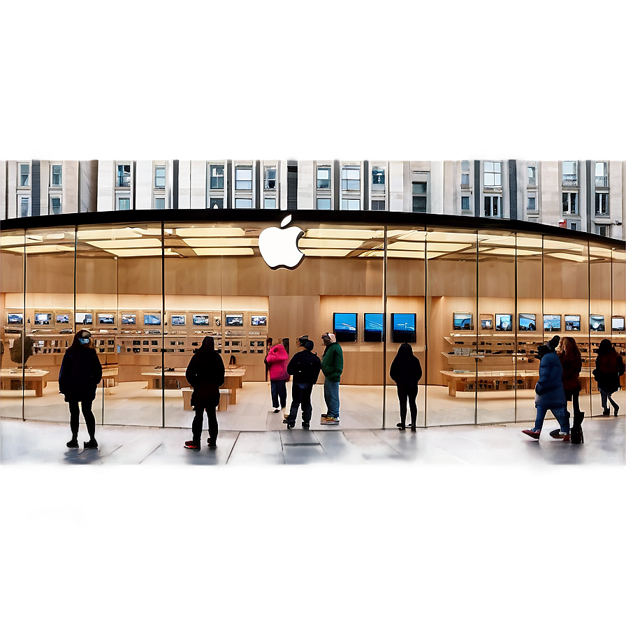 Apple Store Unique Structure Png Qen43