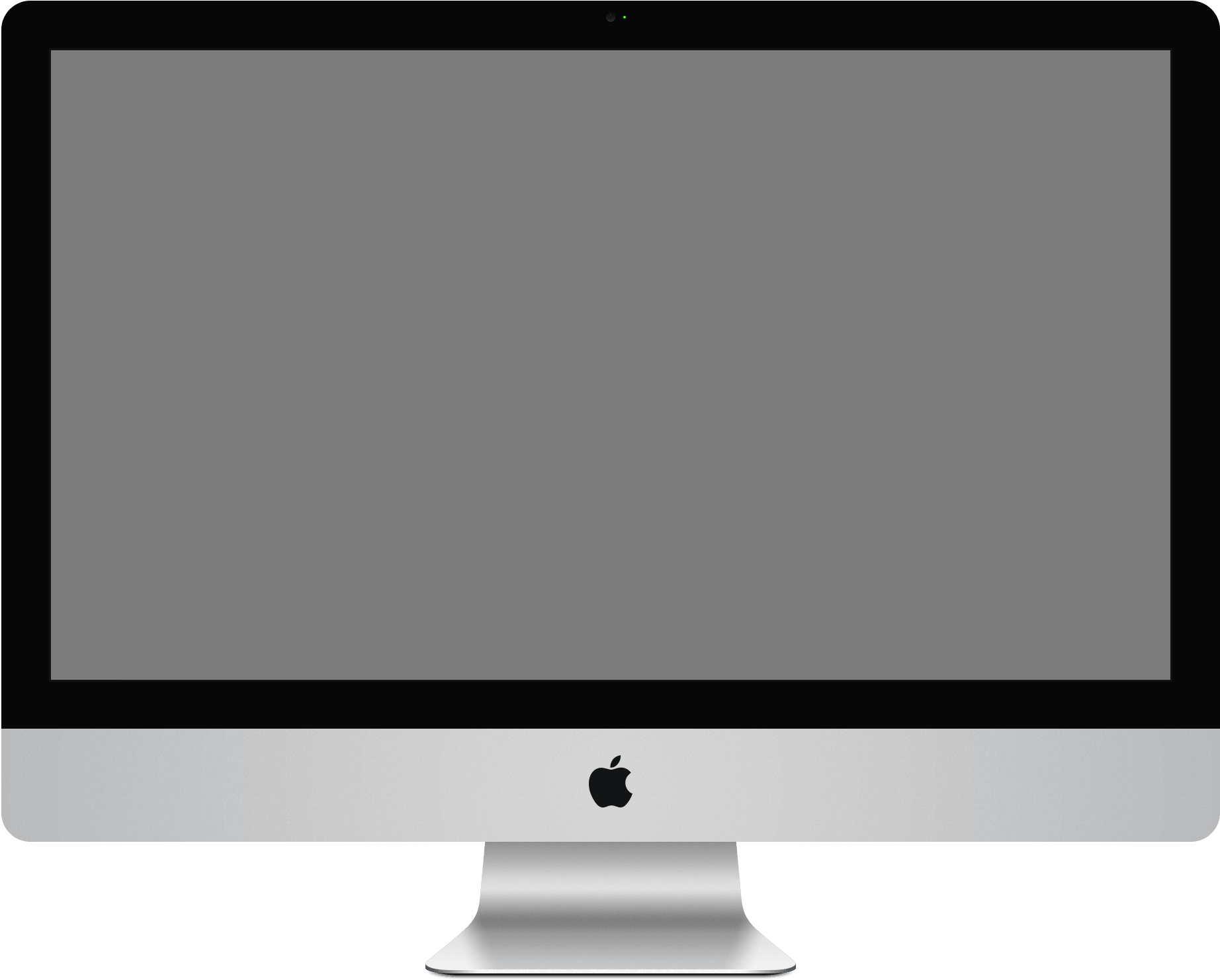 Applei Mac Monitor Front View