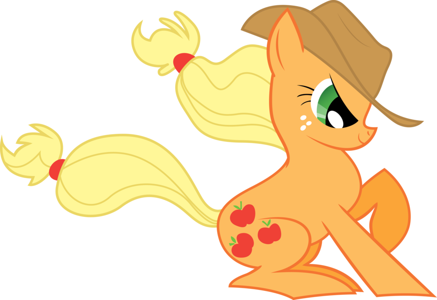 Applejack My Little Pony Vector