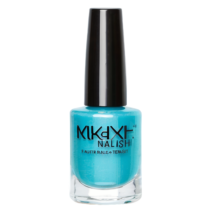 Aqua Nail Polish Png 05252024