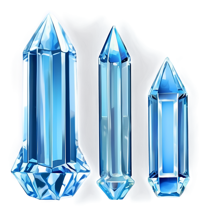 Aquamarine Crystal Png 25