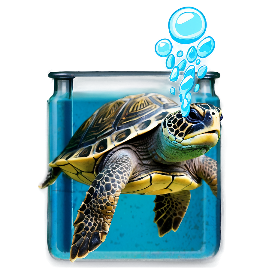 Aquatic Turtle Underwater Png Vsu