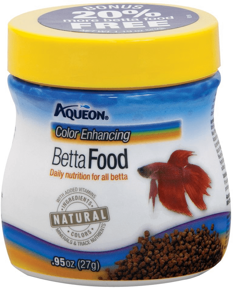 Aqueon Color Enhancing Betta Food Container