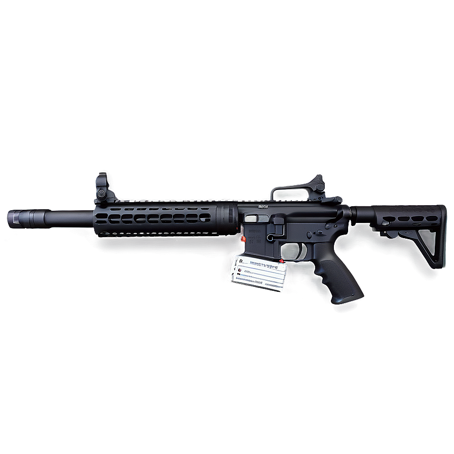 Ar 15 With Flashlight Png 9