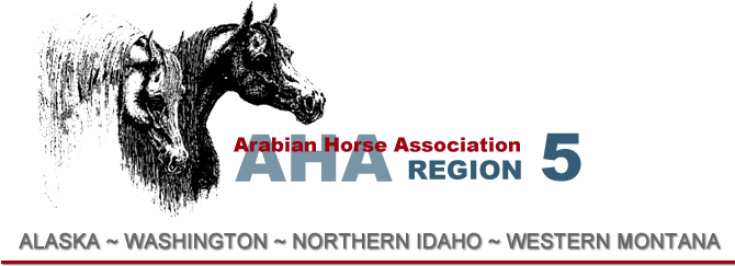 Arabian Horse Association Region5 Logo