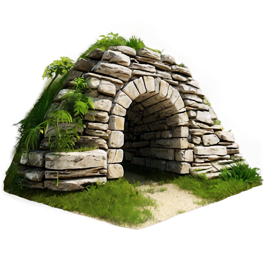 Arched Stone Tunnel Png 70