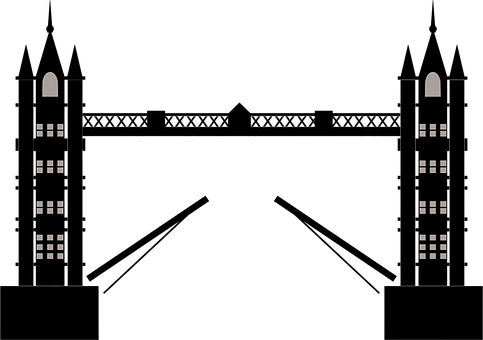 Architectural Elevation Drawing Silhouette