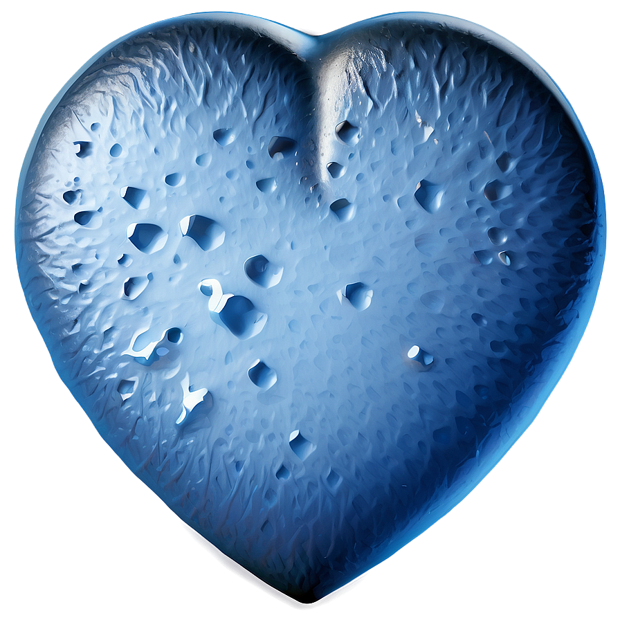 Arctic Blue Heart Icon Png 43