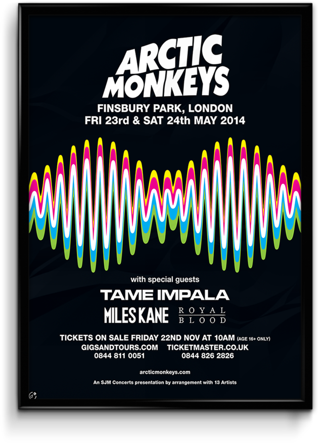 Arctic Monkeys Finsbury Park Concert2014