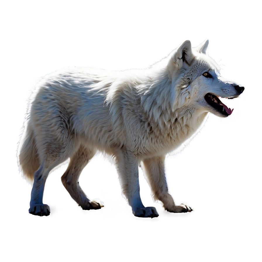 Arctic Wolf Illustration Png Kcs19