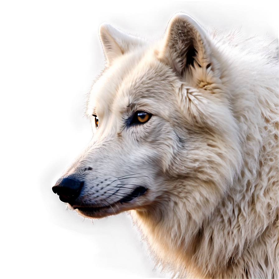 Arctic Wolf Portrait Png 06292024