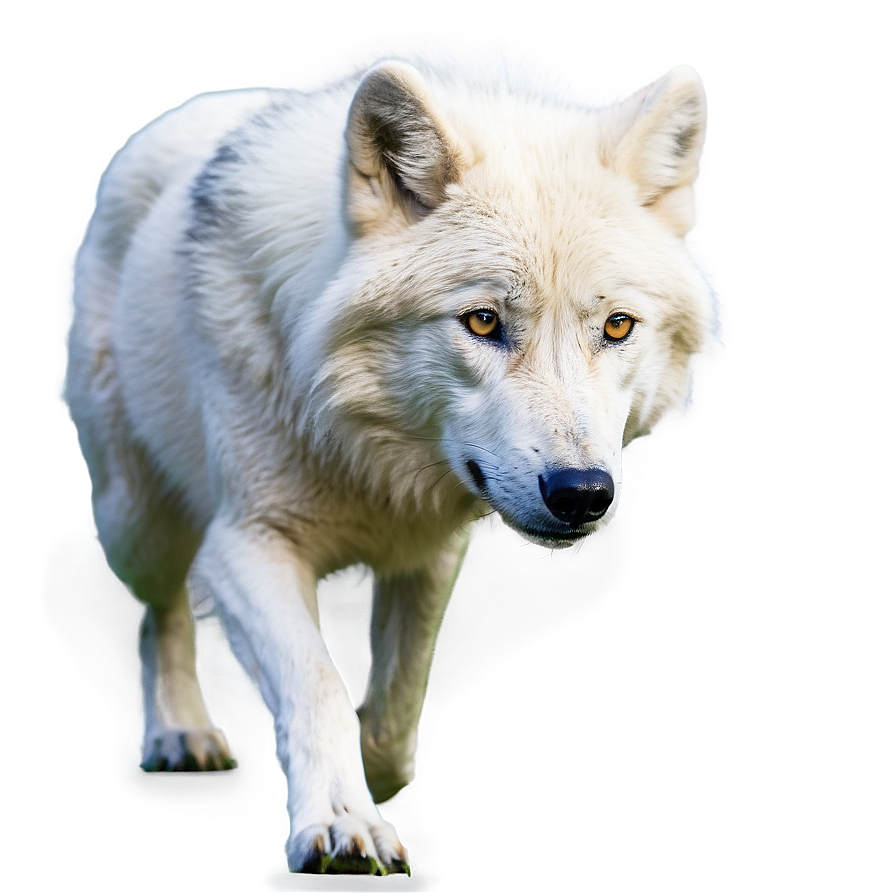 Arctic Wolf Roaming Png 26