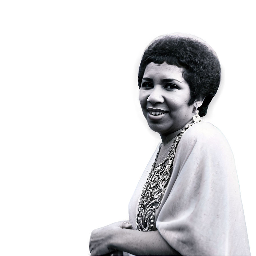 Aretha Franklin Candid Shot Png 62