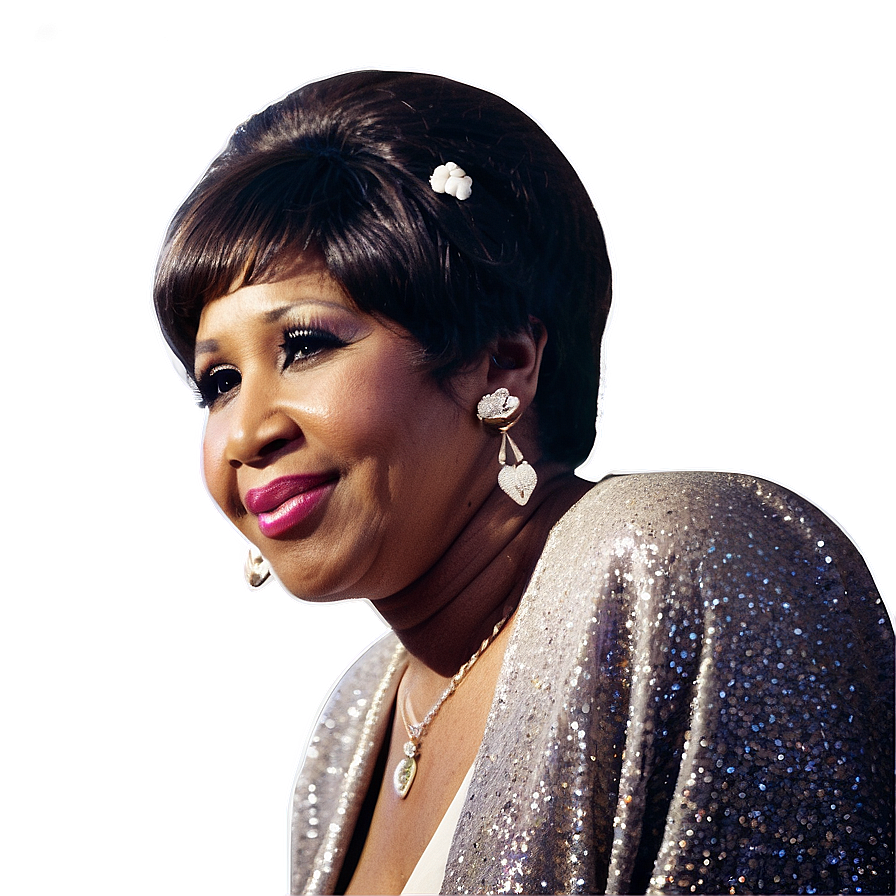 Aretha Franklin Candid Shot Png 74