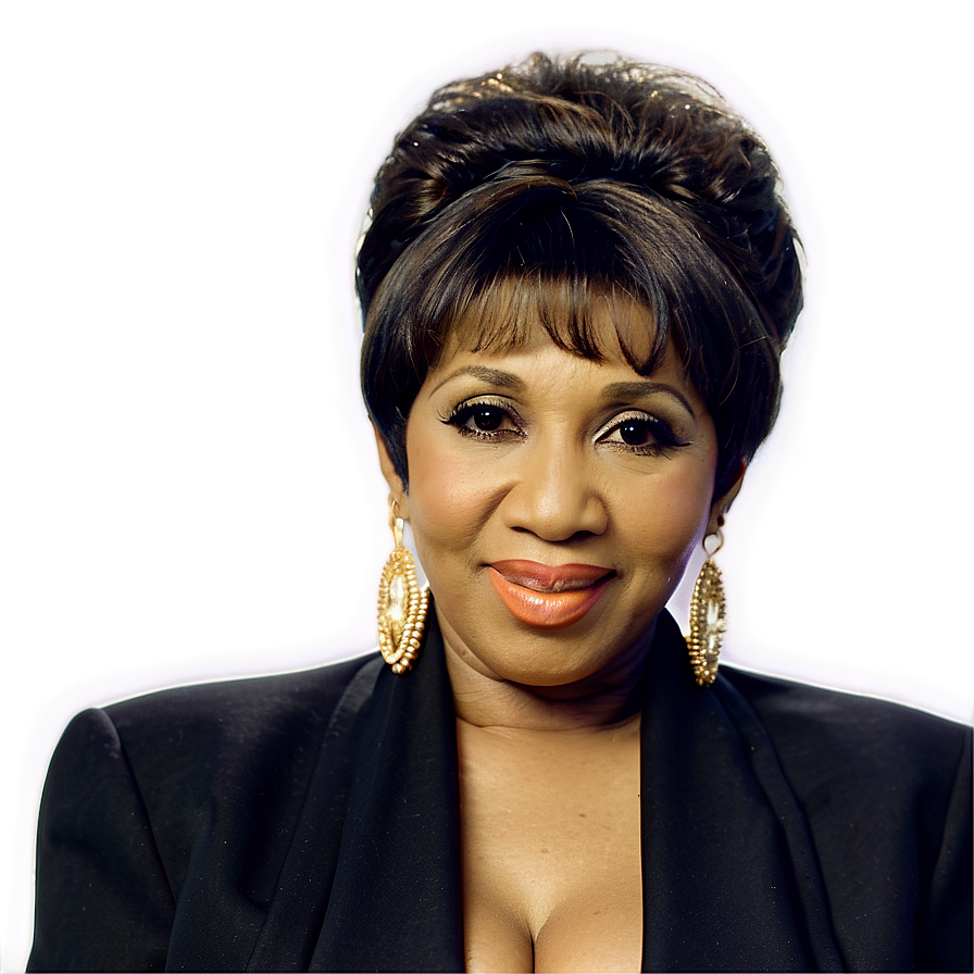 Aretha Franklin Glamour Shot Png 43