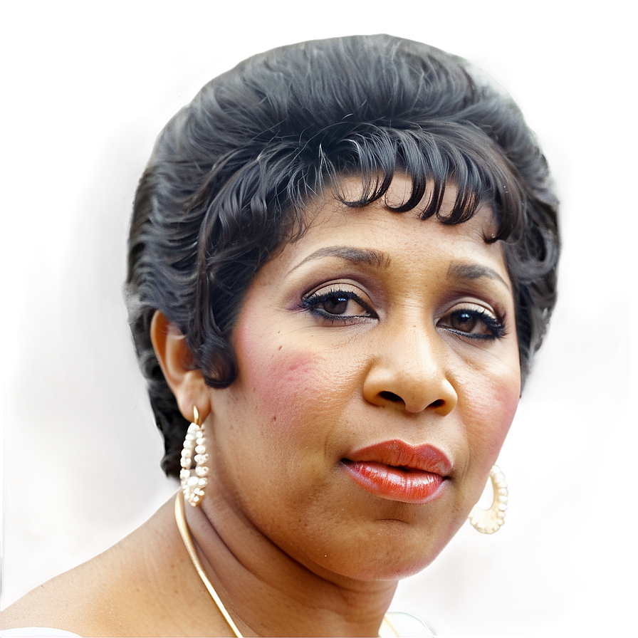 Aretha Franklin Glamour Shot Png Gvy64