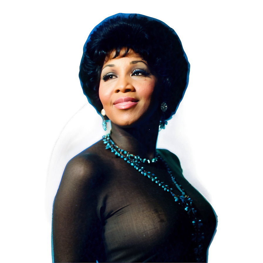 Aretha Franklin Glamour Shot Png Sfb