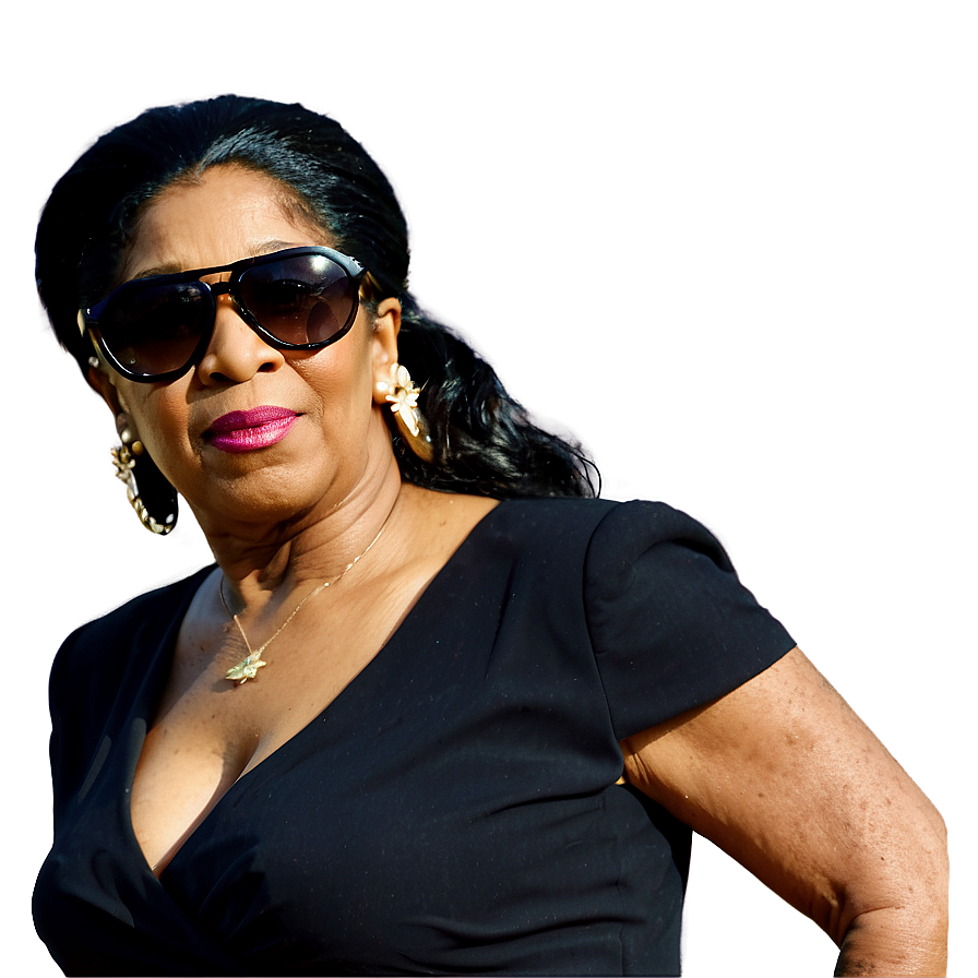 Aretha Franklin In Sunglasses Png 06252024