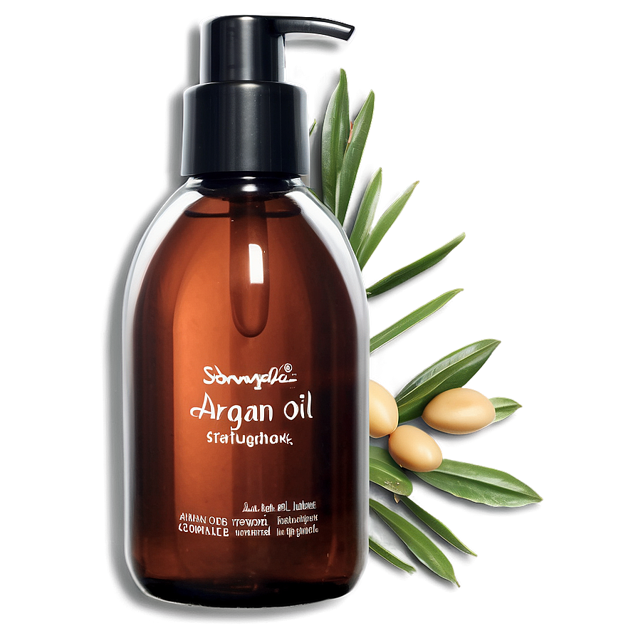 Argan Oil Shampoo Bottle Png 54