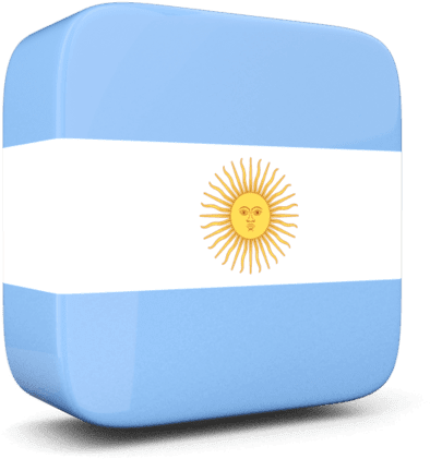 Argentina Flag3 D Rendering